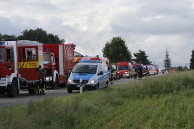 Inzigkofen: Verkehrsunfall mit Gefahrgut-LKW